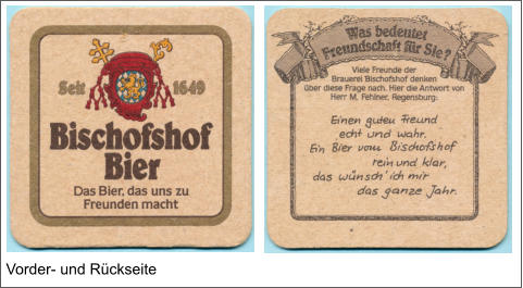 Vorder- und Rückseite