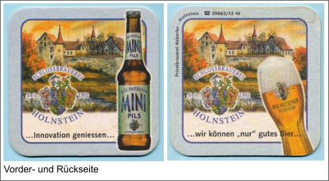 Vorder- und Rückseite