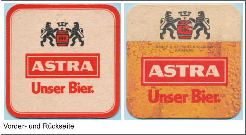 Vorder- und Rückseite