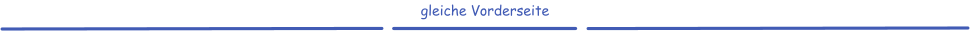 gleiche Vorderseite