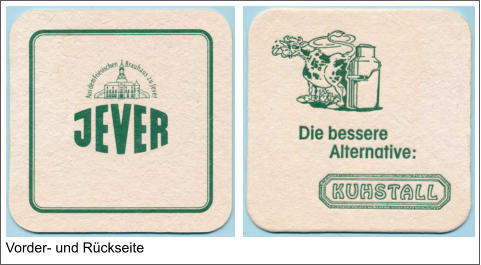 Vorder- und Rückseite