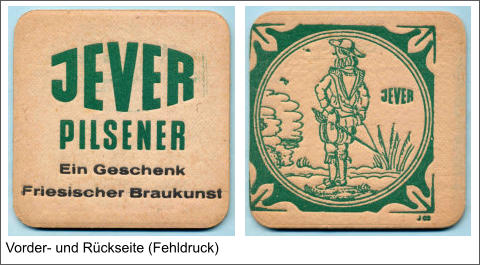 Vorder- und Rückseite (Fehldruck)