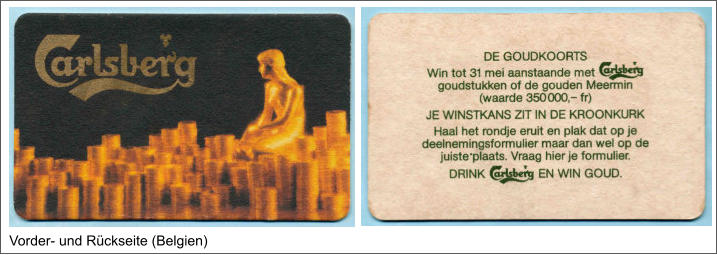 Vorder- und Rückseite (Belgien)