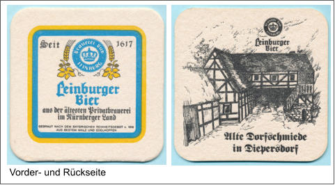 Vorder- und Rückseite