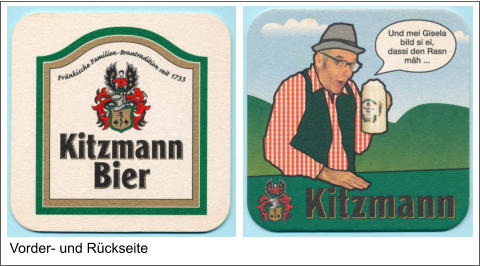 Vorder- und Rückseite