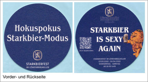 Vorder- und Rückseite