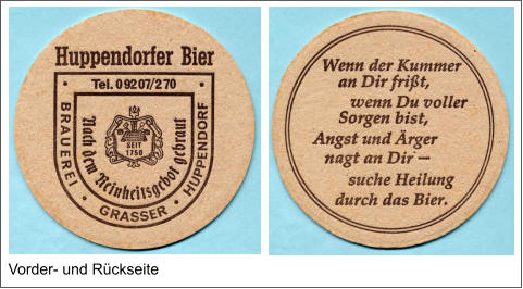 Vorder- und Rückseite